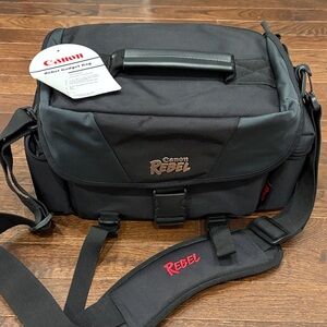 NEW Canon Rebel Gadget Bag DSLR Camera Storage Shoulder Bag Padded 9320A009AA